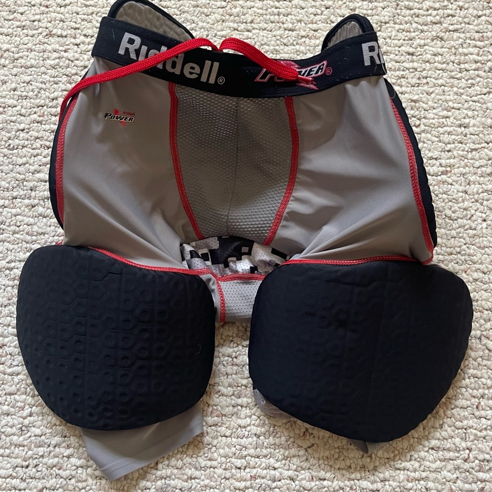 Men’s Riddell Five Piece Padded Football Girdle, Adult M